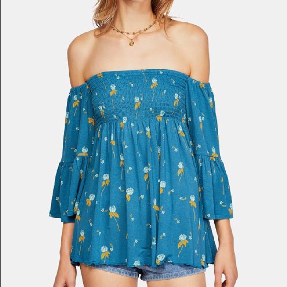 NWT freepeople off the shoulder top/tunic